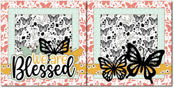 We are Blessed - Scrapbook Double Page Kit