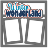 Winter Wonderland - Scrapbook Page Layered Overlay Kit