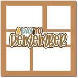 A Day to Remember - Scrapbook Single Page Kit