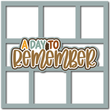 A Day to Remember - 6 Frames - Scrapbook Page Layered Overlay Kit