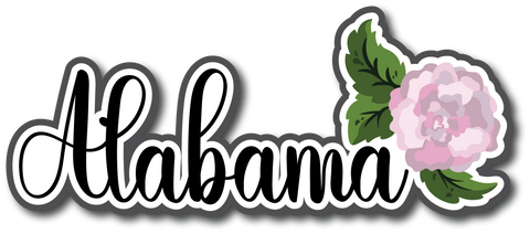 Alabama - Scrapbook Page Title Sticker