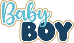 Baby Boy - Digital Cut File - SVG - INSTANT DOWNLOAD