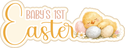 Baby's 1st Easter - Scrapbook Page Title Sticker