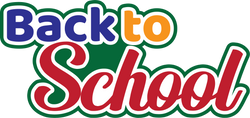 Back to School - Scrapbook Page Title Die Cut