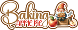 Baking Apple Pie - 6 Frames - Scrapbook Page Layered Overlay Kit