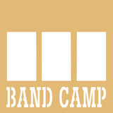 Band Camp - 3 Frames - Scrapbook Page Overlay Die Cut - Choose a Color