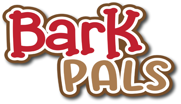 Bark Pals - Scrapbook Page Title Die Cut