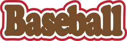 Baseball - Digital Cut File - SVG - INSTANT DOWNLOAD