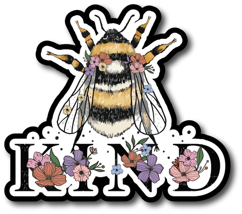 Bee Kind - Scrapbook Page Title Sticker