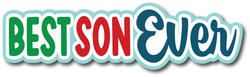 Best Son Ever - Scrapbook Page Title Sticker