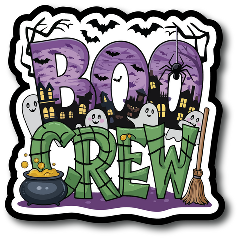 Boo Crew - Scrapbook Page Title Sticker