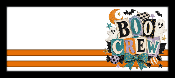 Boo Crew - Scrapbook Page Title Sticker