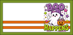Boo Happens - Scrapbook Page Title Die Cut
