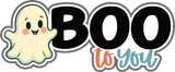 Boo to You - Scrapbook Single Page Kit