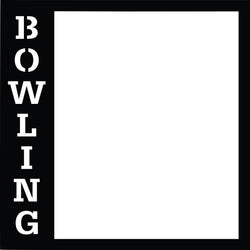 Bowling - Scrapbook Page Overlay