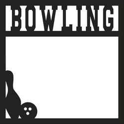 Bowling - Scrapbook Page Overlay