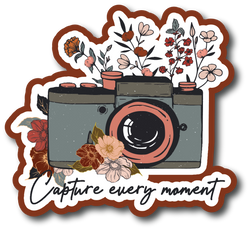 Capture Every Moment - Scrapbook Page Title Die Cut