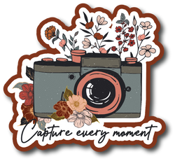 Capture Every Moment - Scrapbook Page Title Sticker