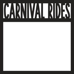 Carnival Ride - Scrapbook Page Overlay Die Cut