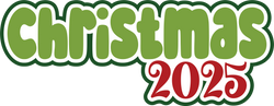 Christmas 2025 - Scrapbook Page Title Die Cut