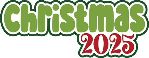 Christmas 2025 - Scrapbook Page Title Die Cut