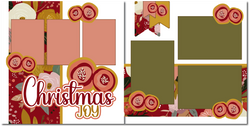 Christmas Joy - Scrapbook Double Page Kit