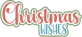 Christmas Wishes - Scrapbook Page Layered Overlay Kit