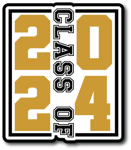 Class of 2024 - Scrapbook Page Title Sticker