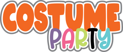 Costume Party - Digital Cut File - SVG - INSTANT DOWNLOAD