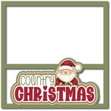 Country Christmas - Scrapbook Page Layered Overlay Kit