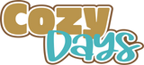 Cozy Days - 6 Frames - Scrapbook Page Layered Overlay Kit
