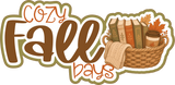 Cozy Fall Days - Scrapbook Single Page Kit