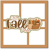 Cozy Fall Days - Scrapbook Single Page Kit