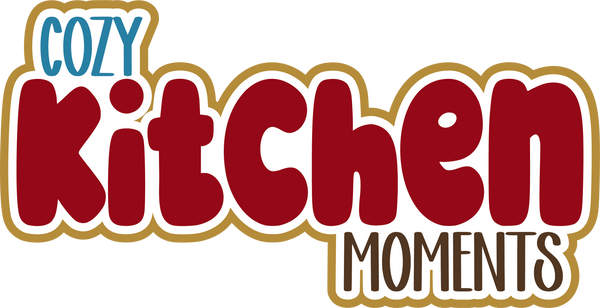 Cozy Kitchen Moments - Scrapbook Page Title Sticker
