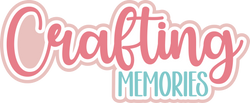 Crafting Memories - Scrapbook Page Title Sticker