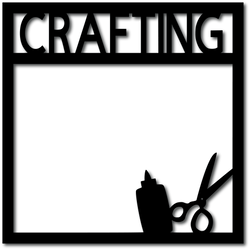 Crafting - Scrapbook Overlay - Digital Cut File - SVG - INSTANT DOWNLOAD