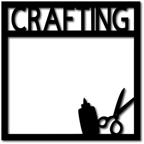 Crafting - Scrapbook Overlay - Digital Cut File - SVG - INSTANT DOWNLOAD
