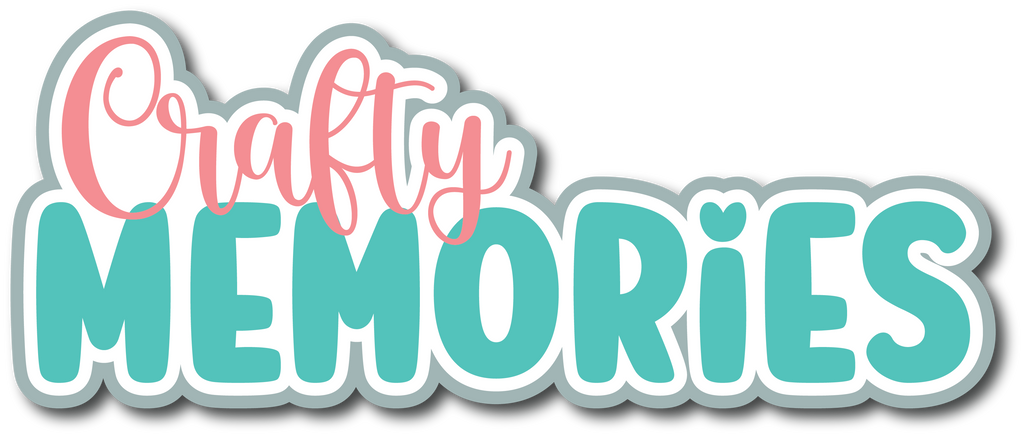 Crafty Memories - Scrapbook Page Title Die Cut – Autumn's Crafty Corner