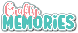Crafty Memories - Scrapbook Page Title Sticker