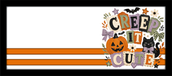 Creep it Cute - Scrapbook Page Title Die Cut