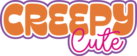 Creepy Cute - Scrapbook Page Title Sticker