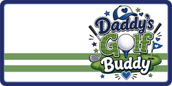 Daddy's Golf Buddy - Scrapbook Page Title Die Cut