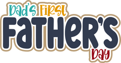 Father's Day - Scrapbook Page Title Die Cut