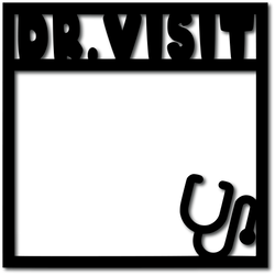 Dr Visit - Scrapbook Page Overlay