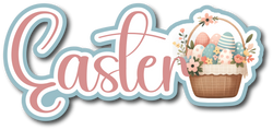 Easter - Scrapbook Page Title Sticker