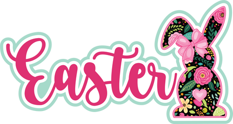 Easter - Scrapbook Page Title Sticker