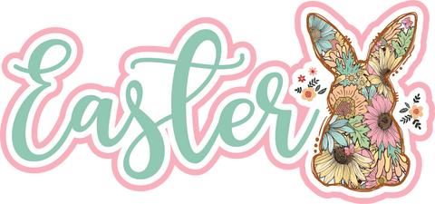 Easter - Scrapbook Page Title Sticker