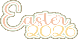 Easter 2026 - Scrapbook Page Title Sticker