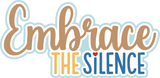 Embrace the SIlence - 6 Frames - Scrapbook Page Layered Overlay Kit