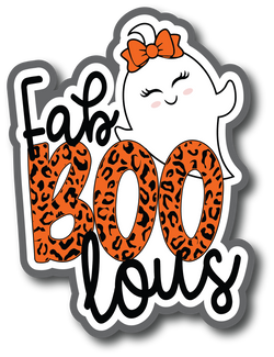 FabBOOlous - Scrapbook Page Title Sticker